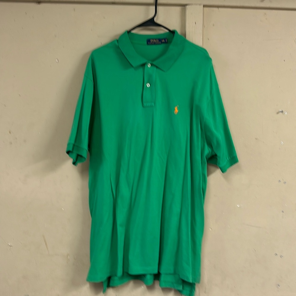Men’s green polo sshirt extra extra large